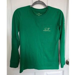 Green Vineyard Vines long sleeve